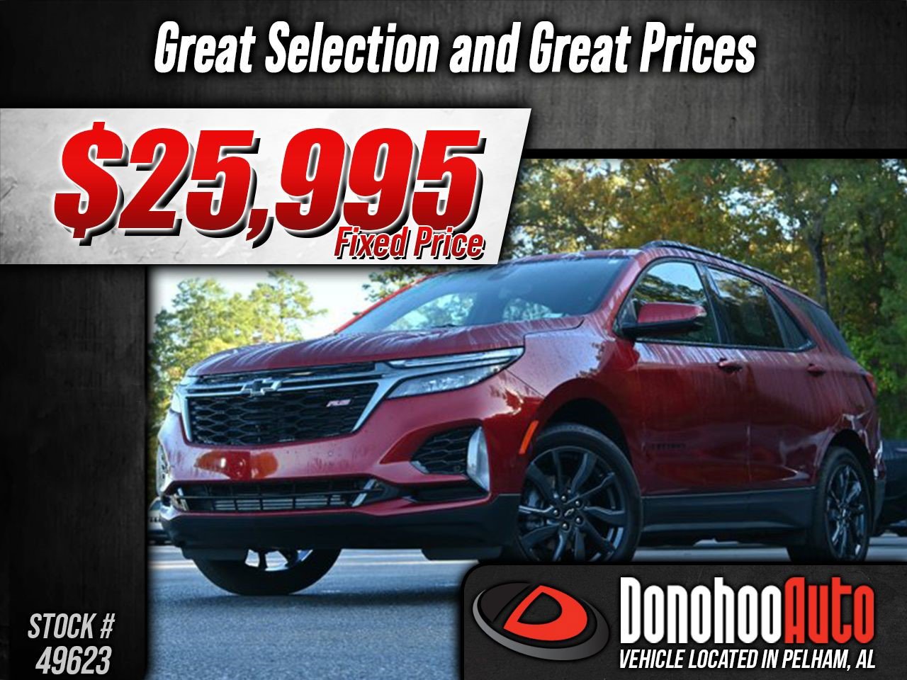 Used 2023 Chevrolet Equinox RS w/ RS Leather Package