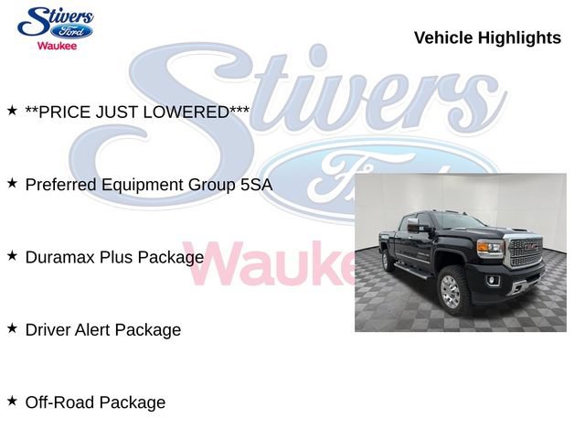 Used 2018 GMC Sierra 2500 Denali w/ Duramax Plus Package AWD/4WD image 9