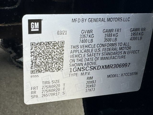 Used 2021 Chevrolet Tahoe Premier RWD image 38