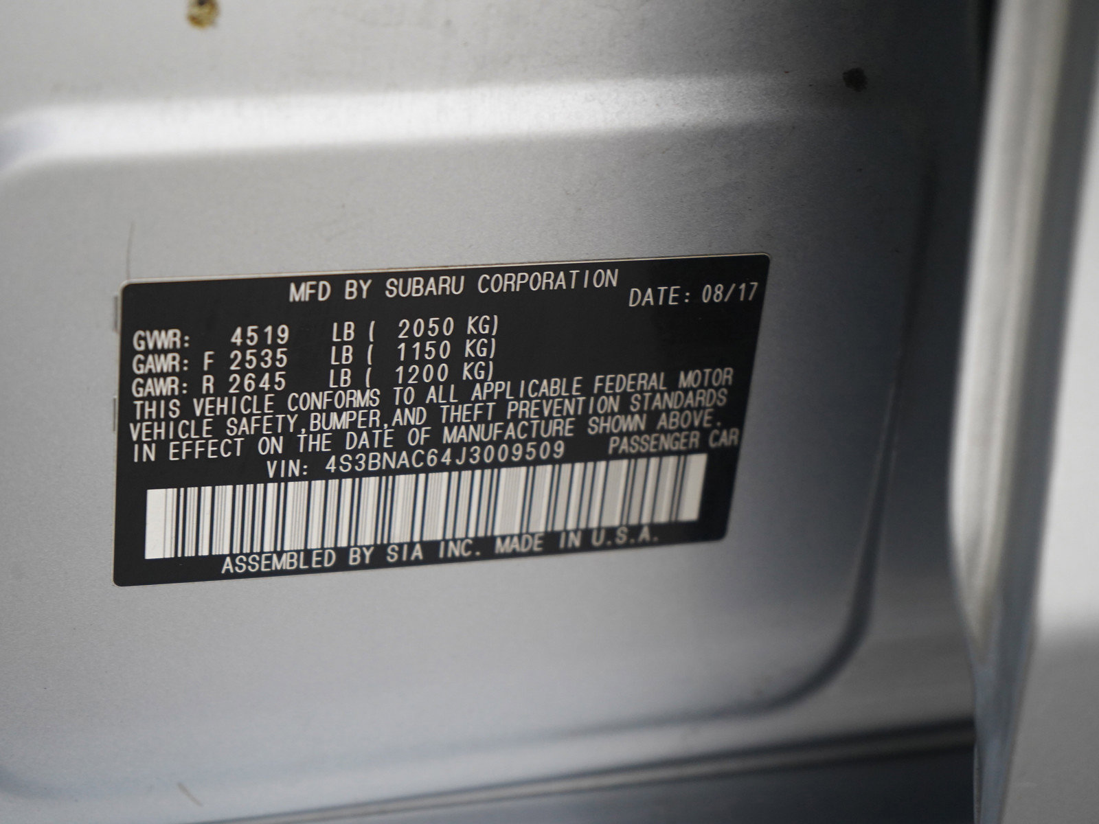 Used 2018 Subaru Legacy 2.5i Premium w/ Popular Package #1 image 27