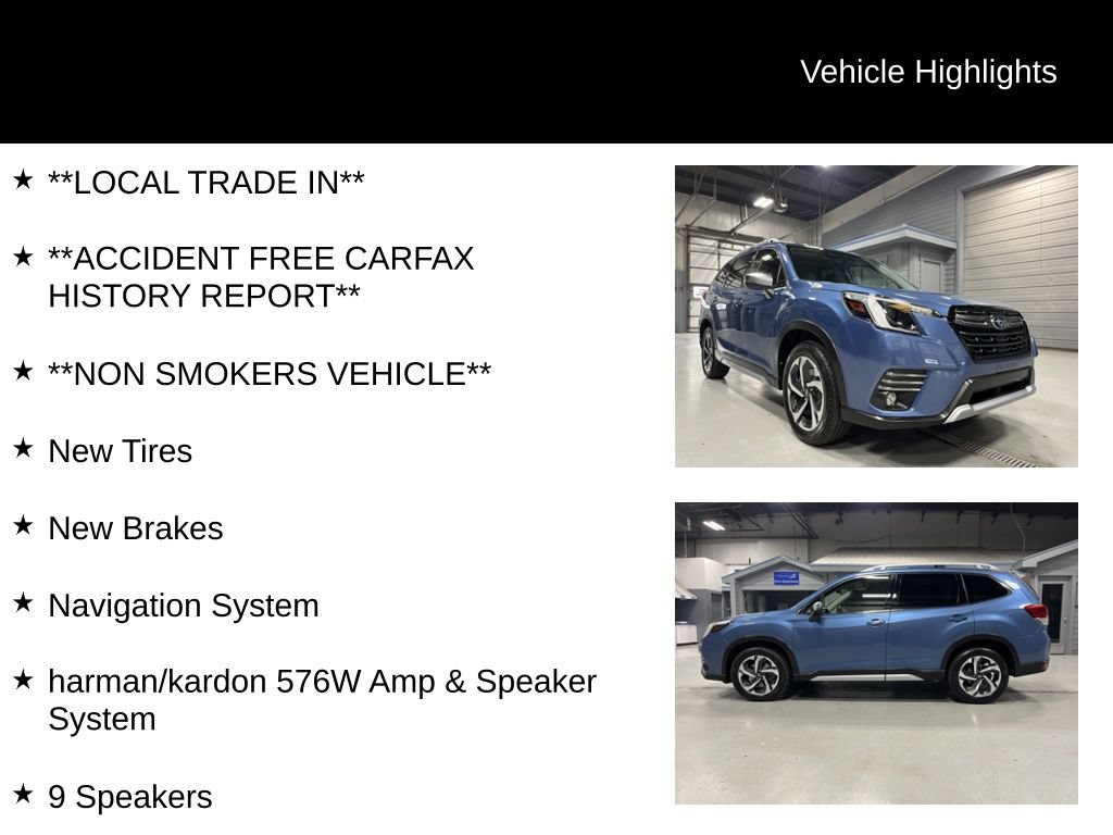 Certified 2022 Subaru Forester Touring AWD/4WD image 13