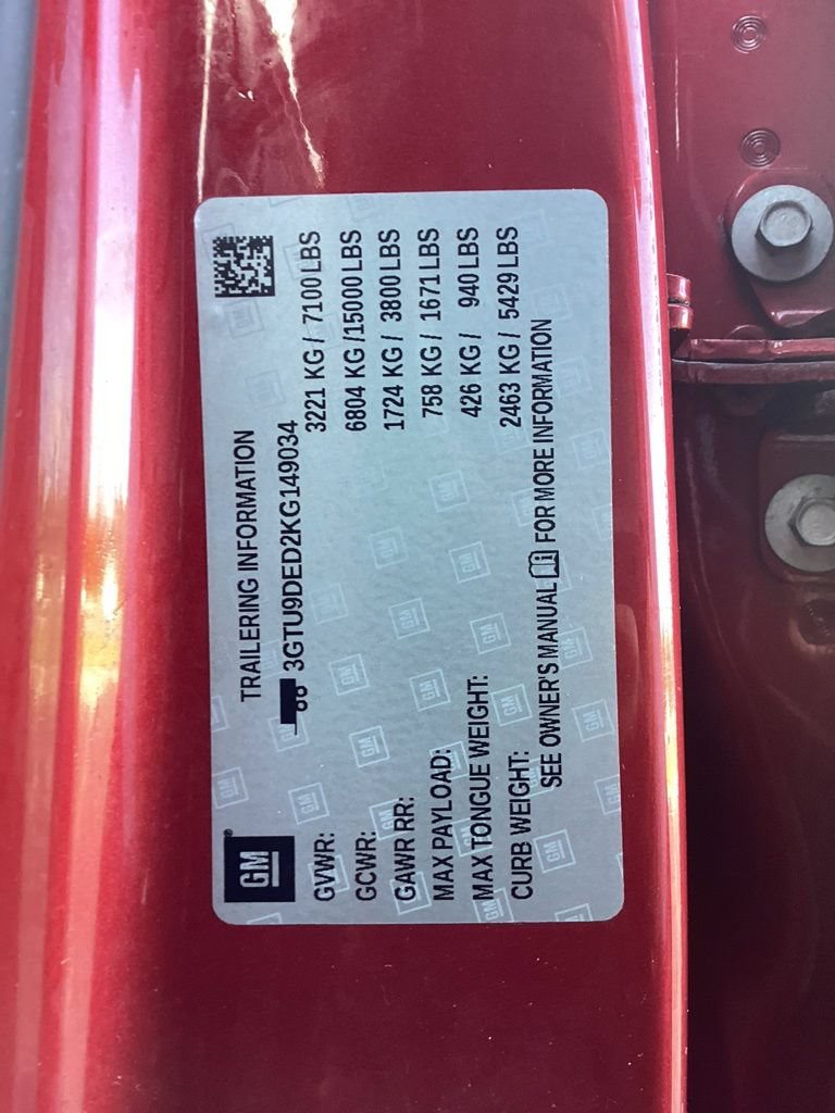 Used 2019 GMC Sierra 1500 SLT AWD/4WD image 77