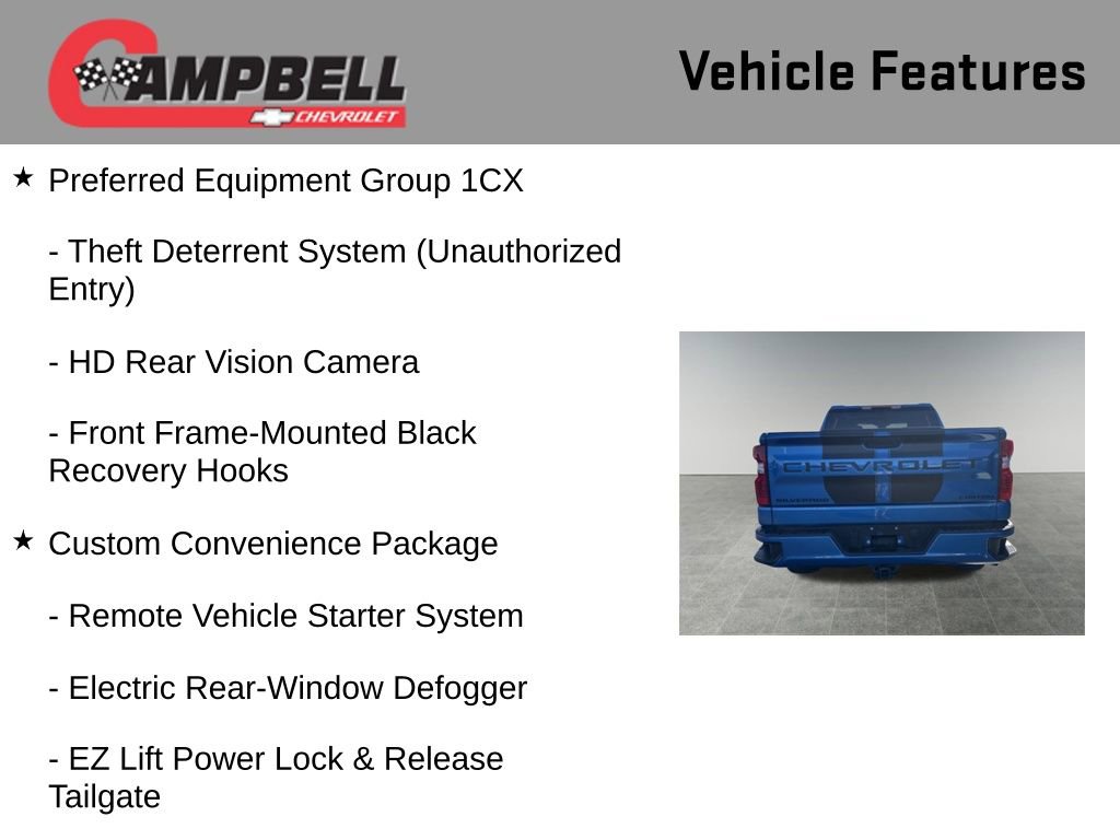 Used 2022 Chevrolet Silverado 1500 Custom w/ Rally Edition image 21