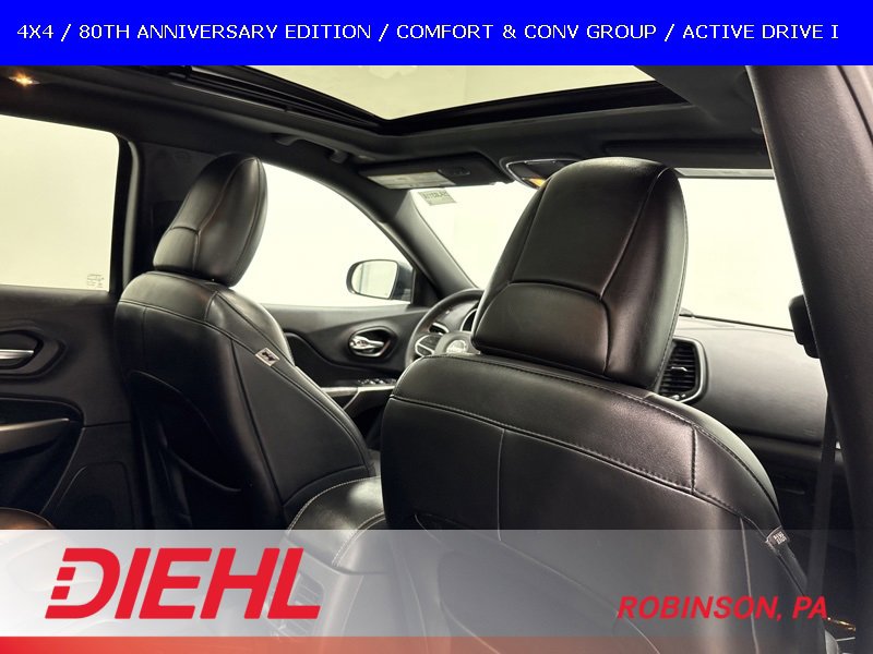 Certified 2021 Jeep Cherokee Latitude Lux 80th Anniv w/ Quick Order Package 26U 80TH image 12