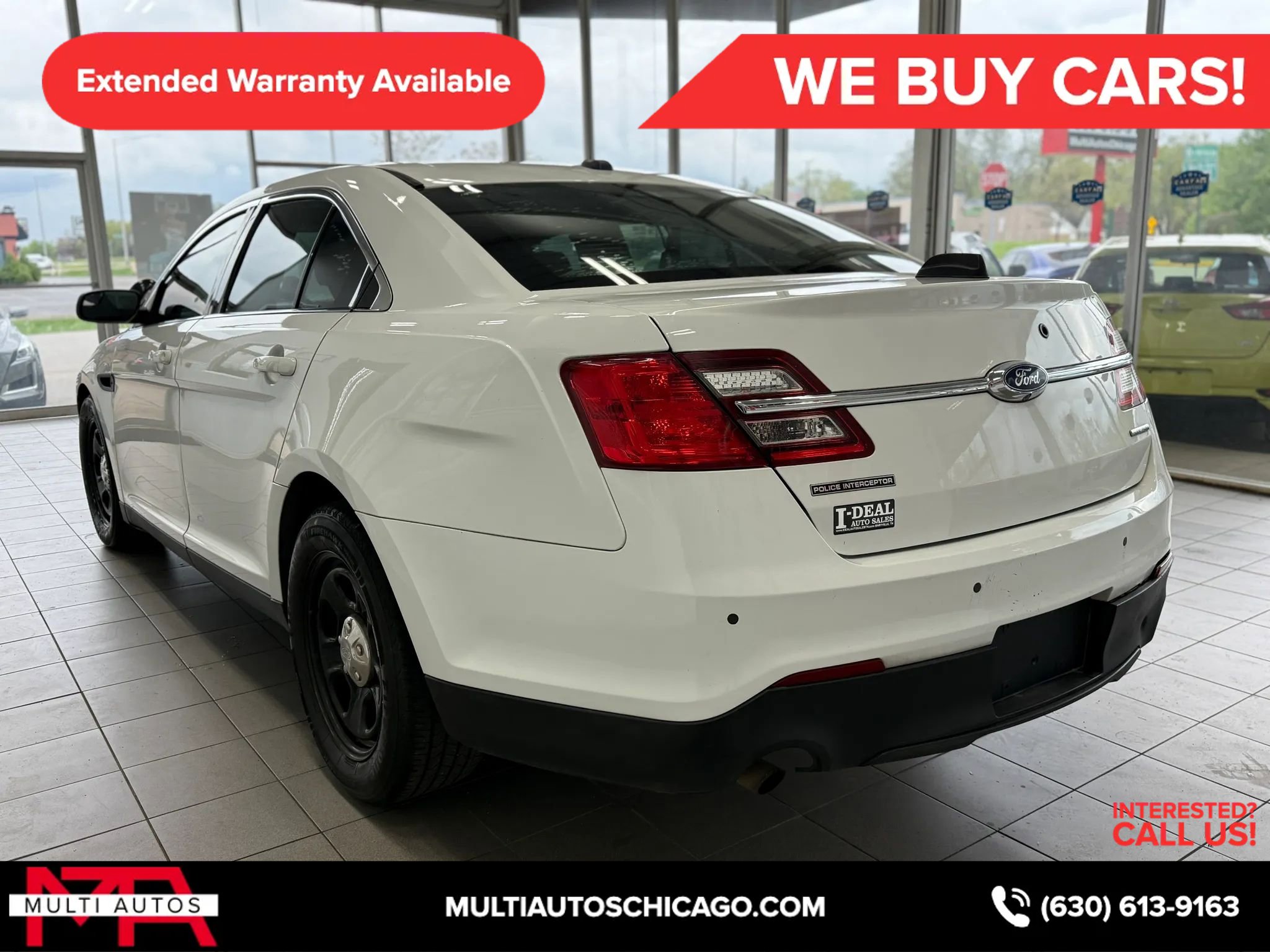Used 2017 Ford Taurus Police Interceptor w/ Ready For The Road Package FWD image 14