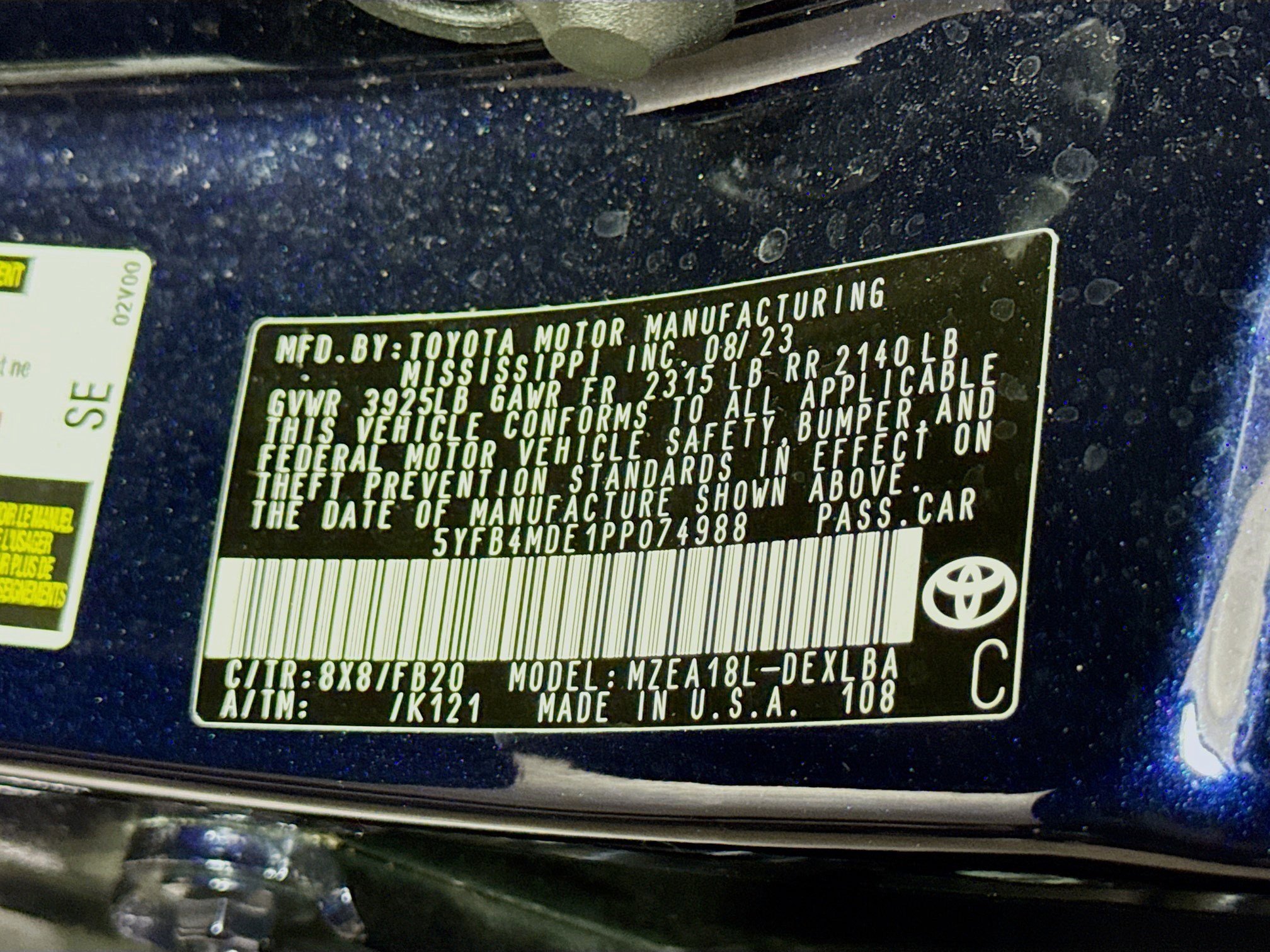 Used 2023 Toyota Corolla LE image 20