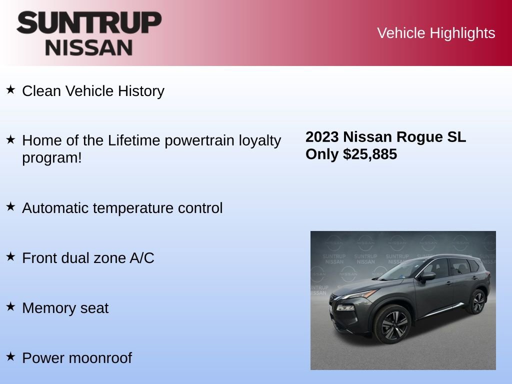 Used 2023 Nissan Rogue SL image 8