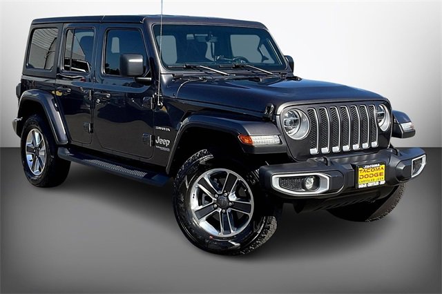 Used 2022 Jeep Wrangler Unlimited Sahara w/ LED Lighting Group