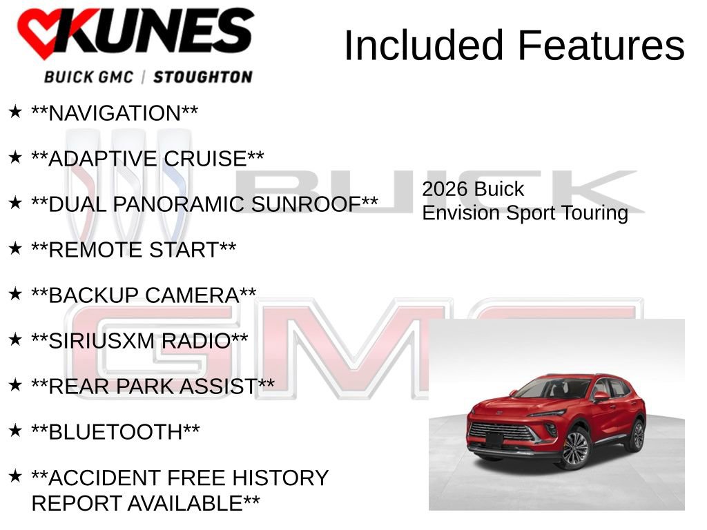 New 2026 Buick Envision Sport Touring image 2