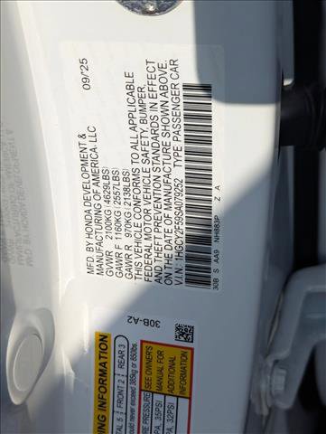 New 2025 Honda Accord Sport image 16