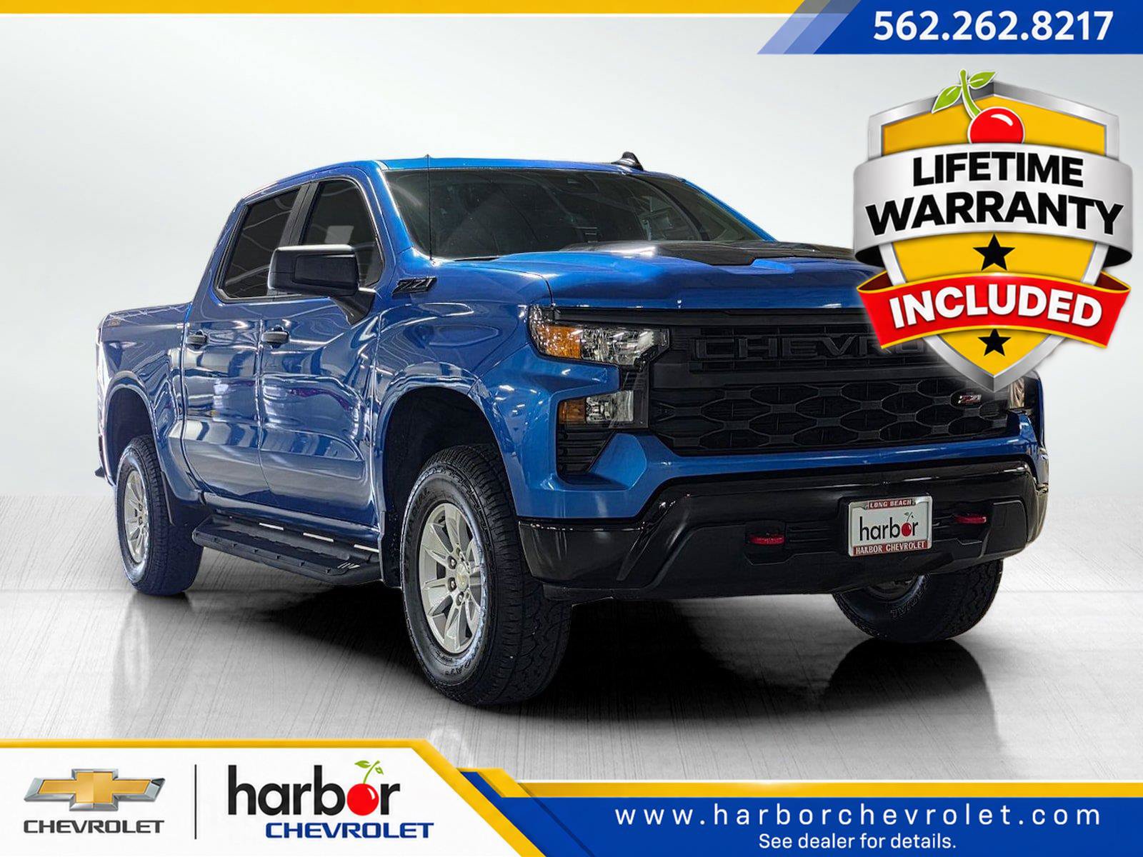 Used 2024 Chevrolet Silverado 1500 Custom Trail Boss w/ LPO, Dark Essentials Package AWD/4WD image 1