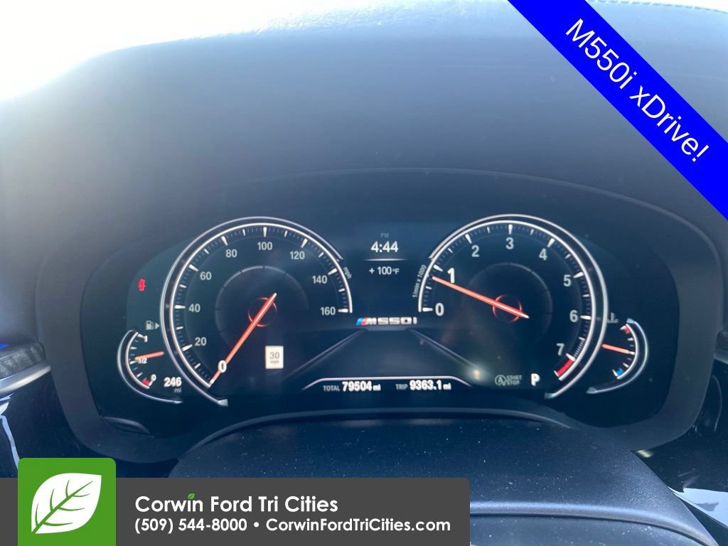 Used 2018 BMW M550i xDrive AWD/4WD image 3