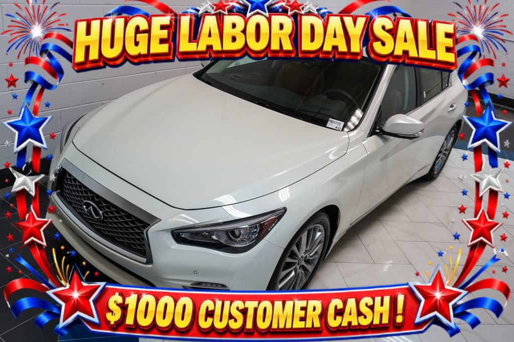 Used 2023 INFINITI Q50 Luxe w/ Cargo Package RWD image 43