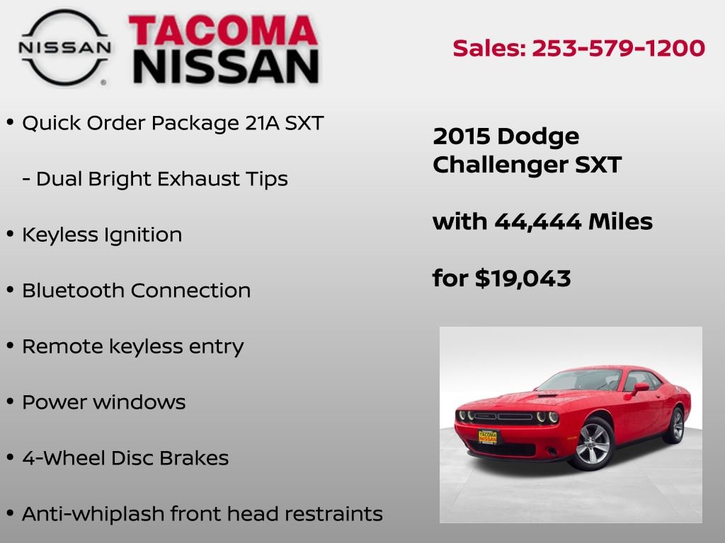 Used 2015 Dodge Challenger SXT image 6