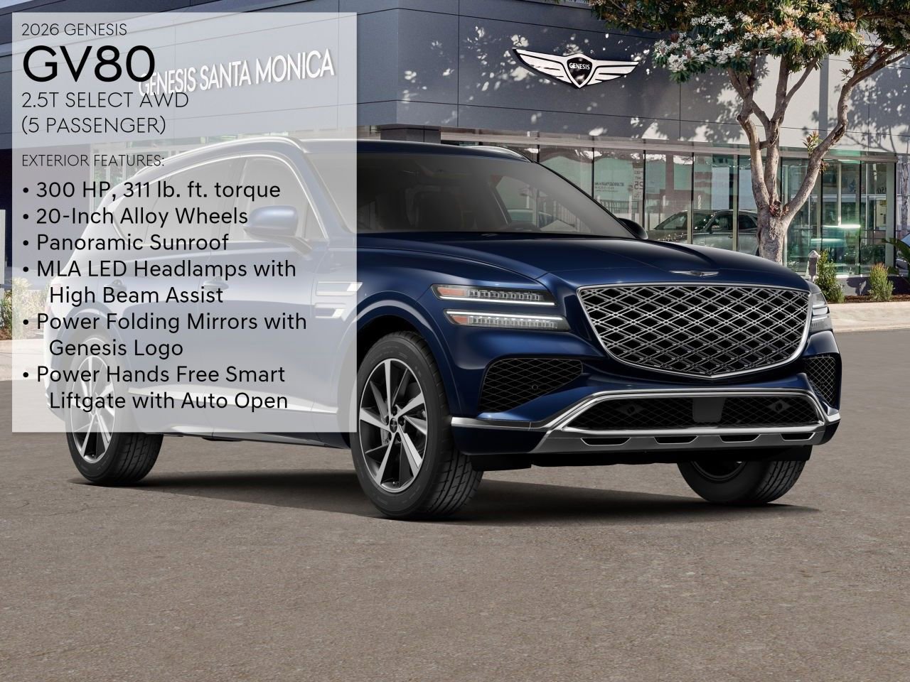 New 2026 Genesis GV80 2.5T Select image 3