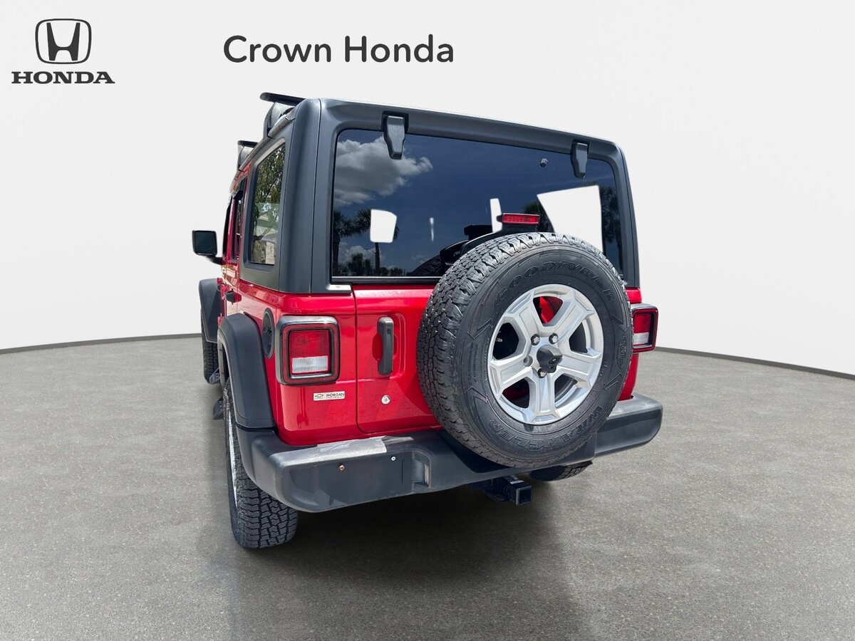 Used 2018 Jeep Wrangler Unlimited Sport S AWD/4WD image 8