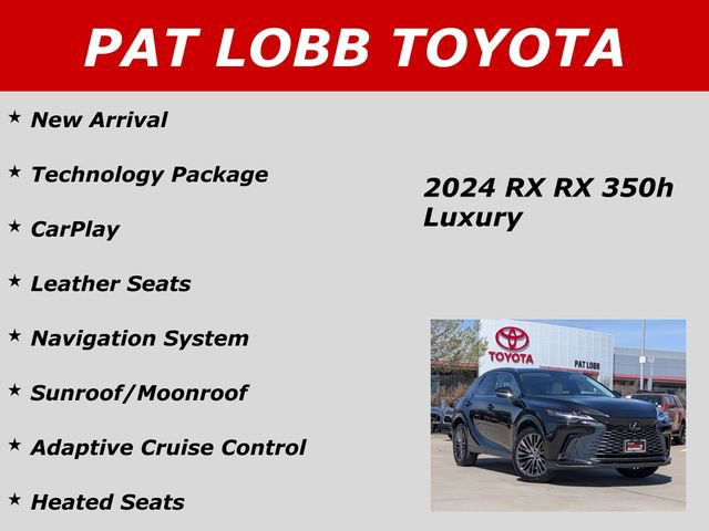 Used 2024 Lexus RX 350 350h Luxury w/ Convenience Package image 40