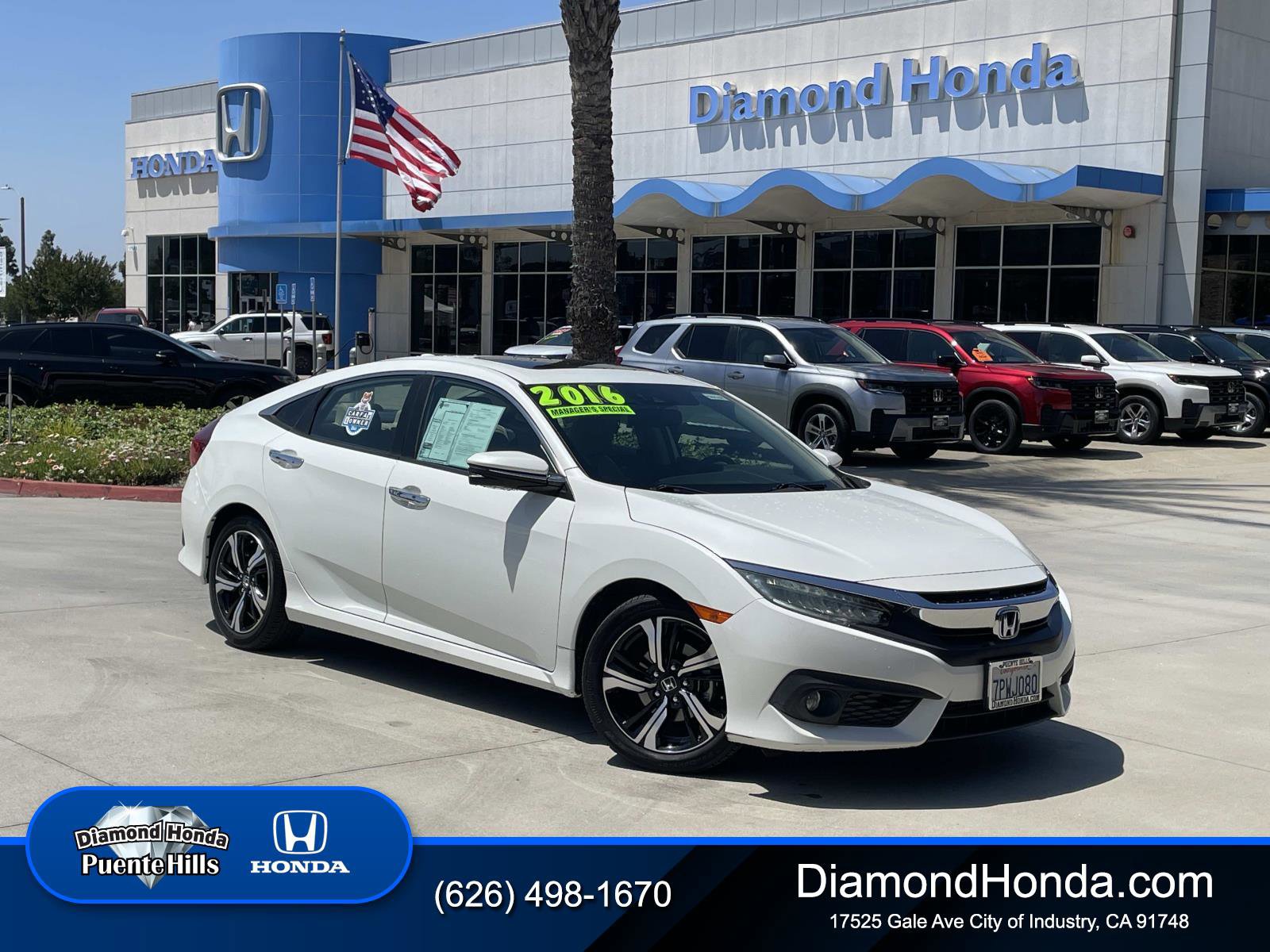 Used 2016 Honda Civic Touring