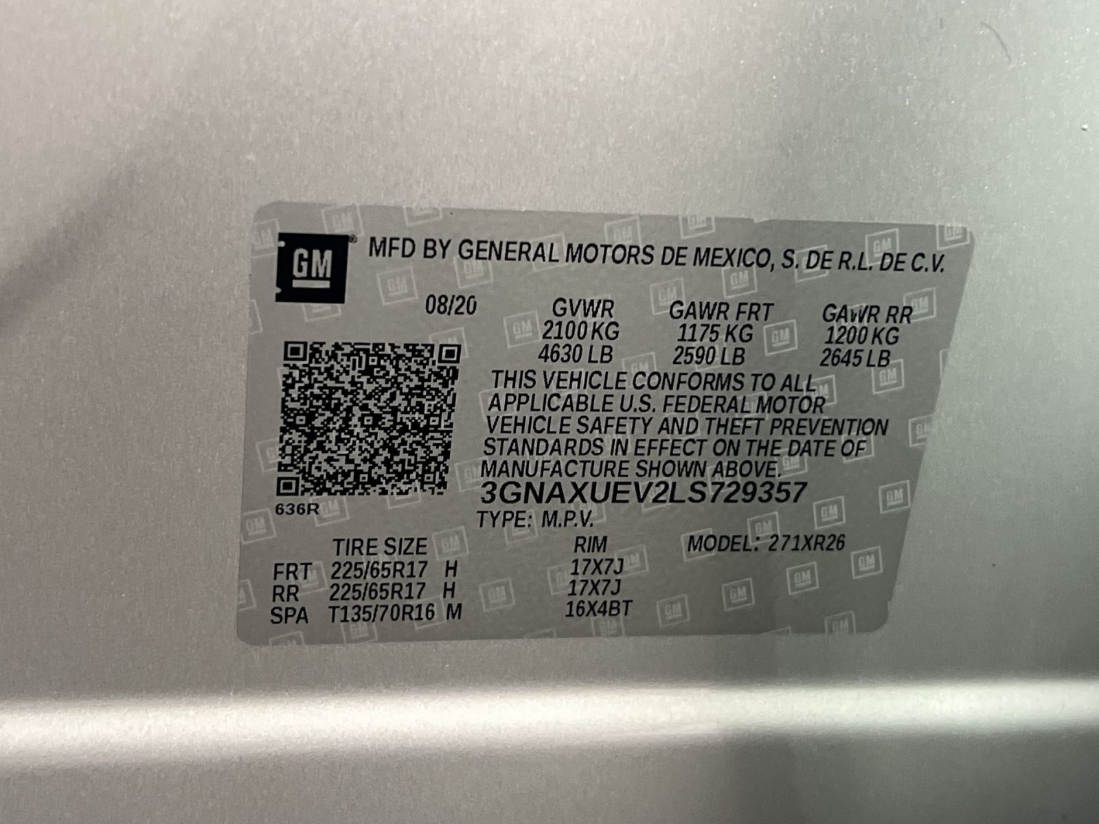 Used 2020 Chevrolet Equinox LT AWD/4WD image 29