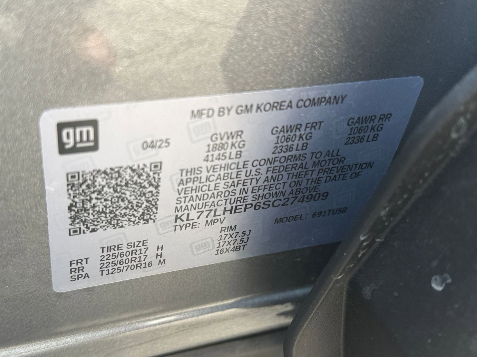 Used 2025 Chevrolet Trax LT w/ LT Convenience Package image 28