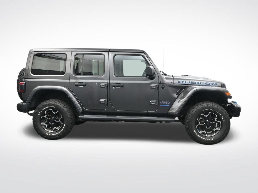 Used 2021 Jeep Wrangler Unlimited Rubicon 4xe w/ Steel Bumper Group AWD/4WD image 4