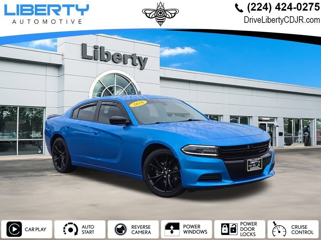Used 2018 Dodge Charger SXT w/ Blacktop Package
