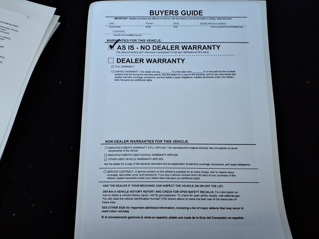 Used 2018 GMC Terrain SLE w/ Driver Convenience Package image 34