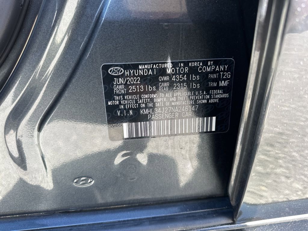 Used 2022 Hyundai Sonata Limited FWD image 33