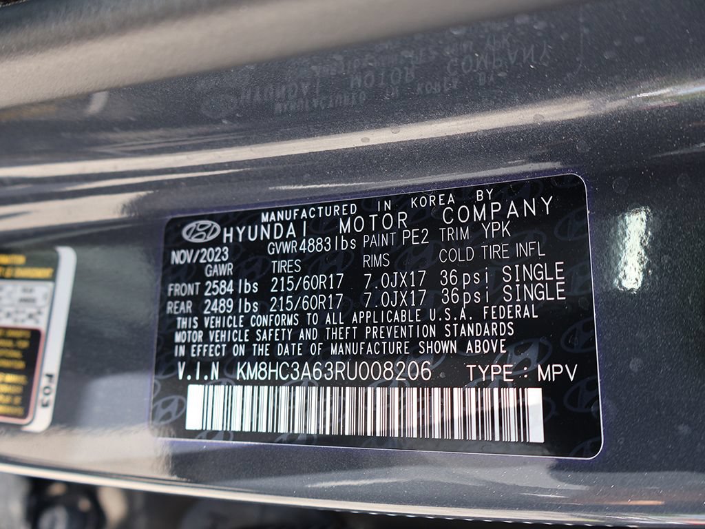 Used 2024 Hyundai Kona SEL FWD image 56