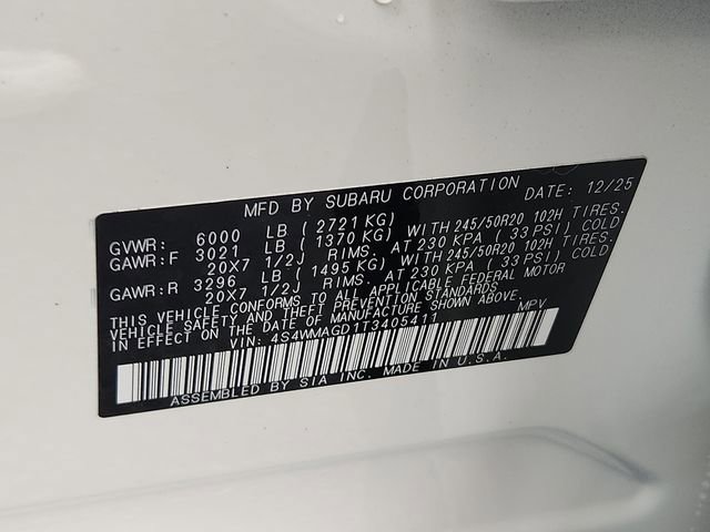 Used 2026 Subaru Ascent Limited AWD/4WD image 27