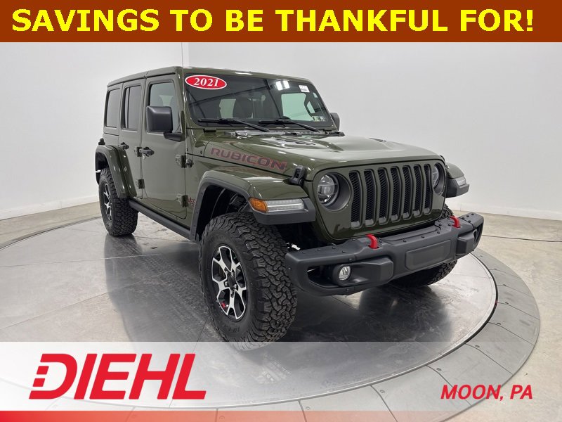 Certified 2021 Jeep Wrangler Unlimited Rubicon