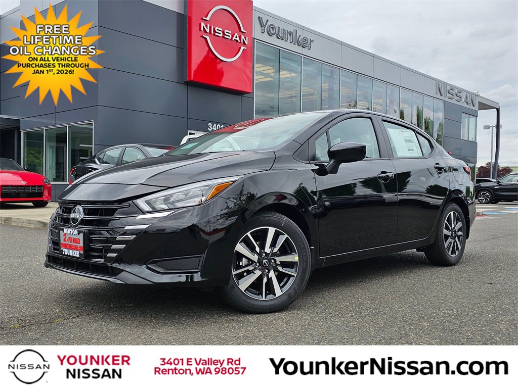 New 2025 Nissan Versa SV w/ Trunk Package