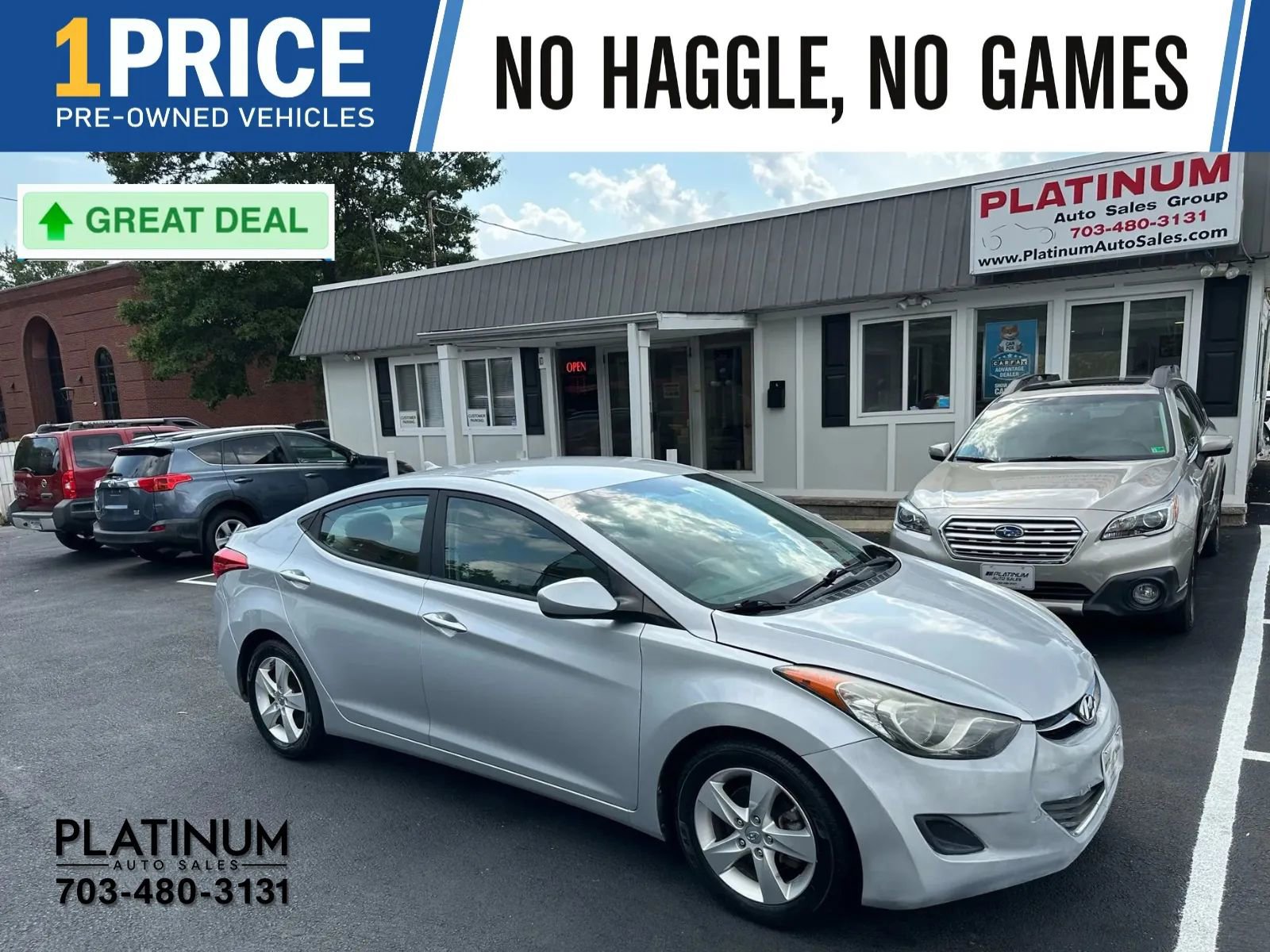 Used 2013 Hyundai Elantra GLS