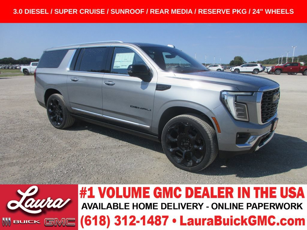 New 2026 GMC Yukon XL Denali w/ Denali Reserve Package