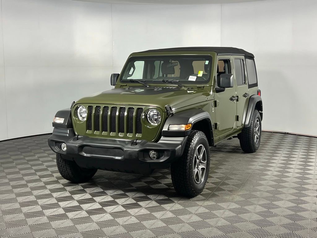 Used 2022 Jeep Wrangler Unlimited Sport image 3