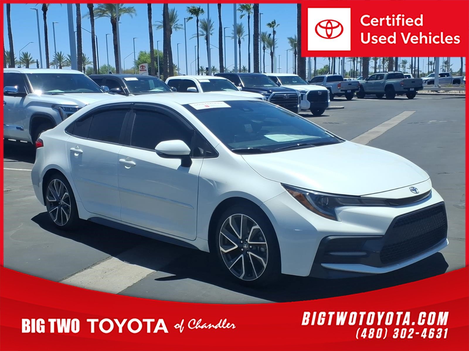 Certified 2021 Toyota Corolla SE w/ Carpet Mat Package (TMS) FWD image 1