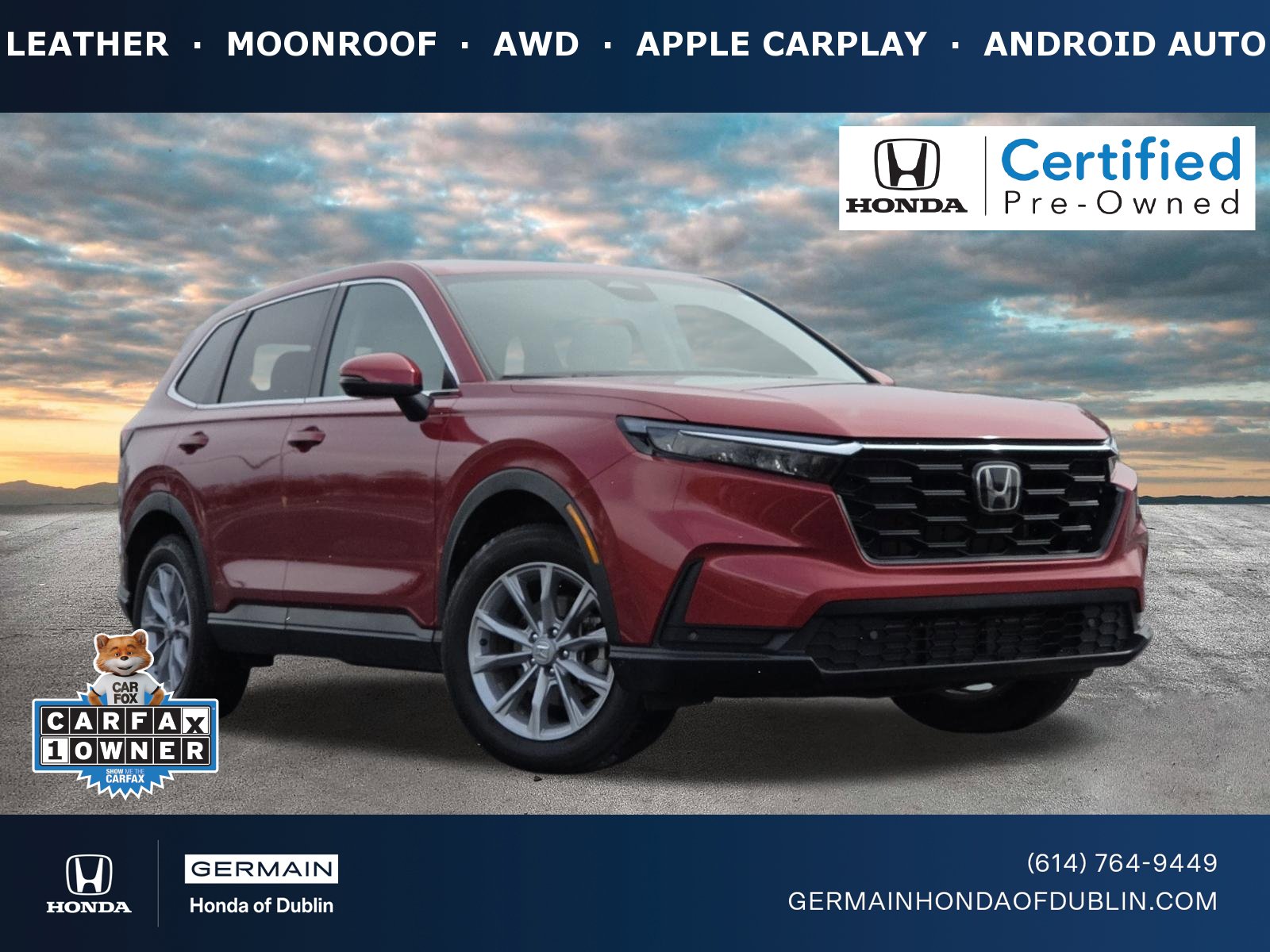 Certified 2024 Honda CR-V EX-L