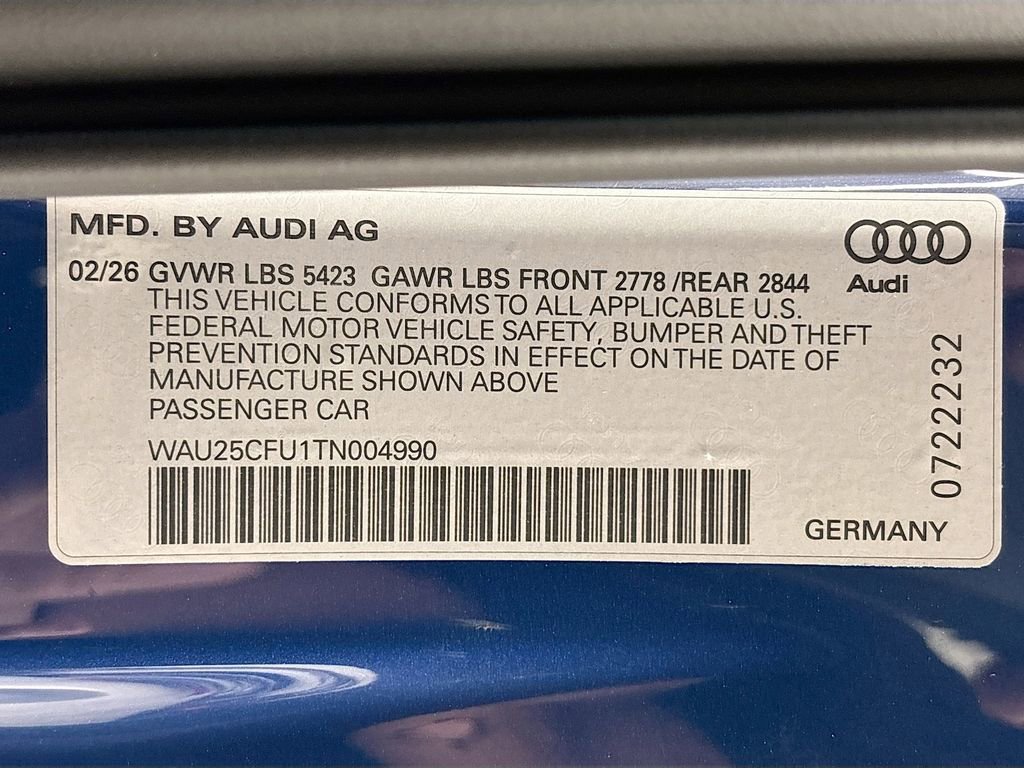 New 2026 Audi S5 Premium Plus image 25