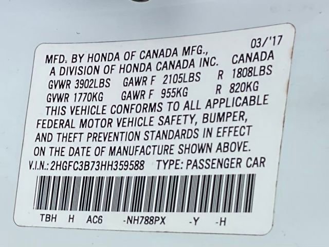 Used 2017 Honda Civic EX-L image 18