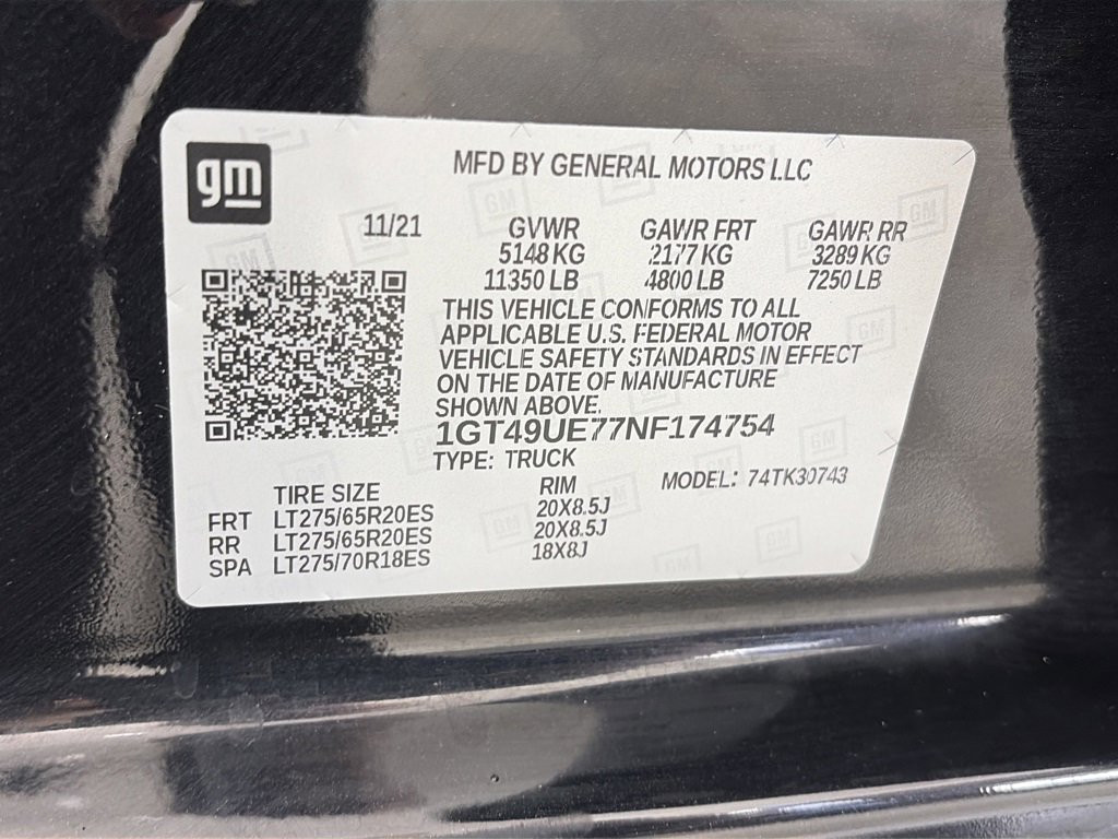 Used 2022 GMC Sierra 3500 SLT w/ SLT Premium Package image 9