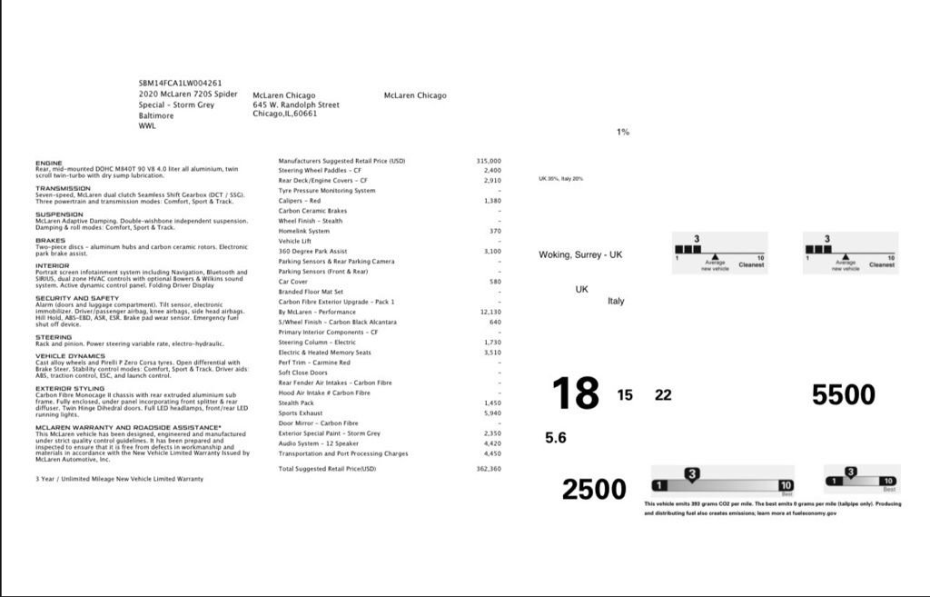 Used 2020 McLaren 720S Performance image 6