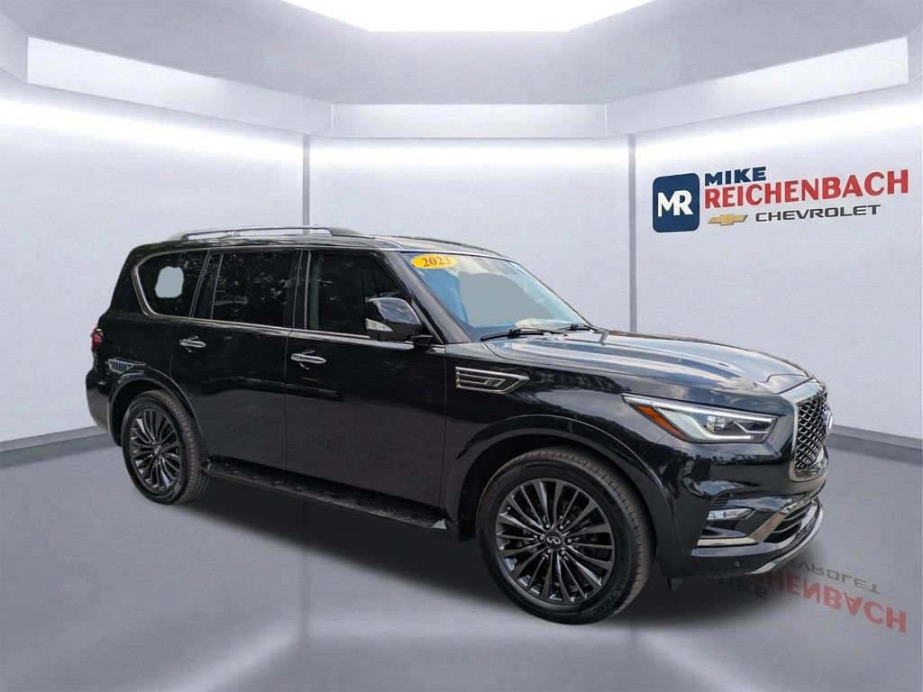 Used 2023 INFINITI QX80 Premium Select w/ All-Season Package RWD video 2