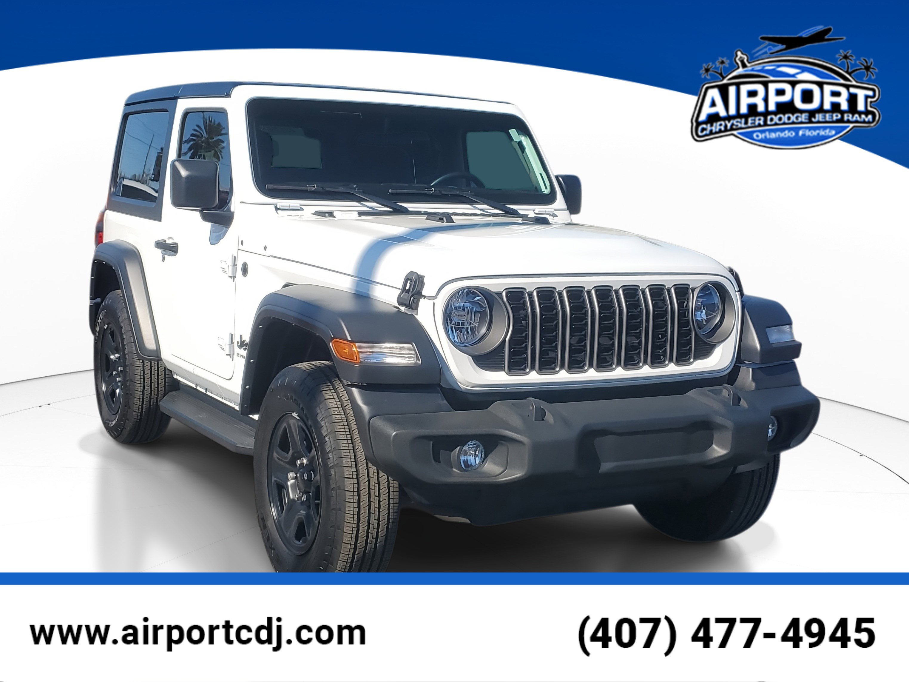 Used 2025 Jeep Wrangler Sport image 1