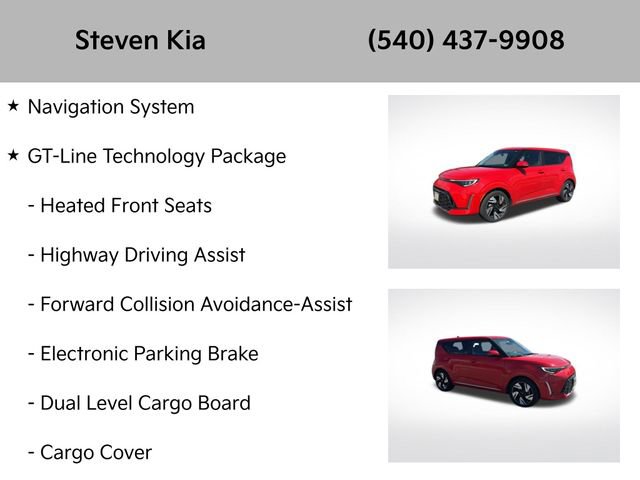 Certified 2025 Kia Soul GT-Line w/ GT-Line Technology Package image 7