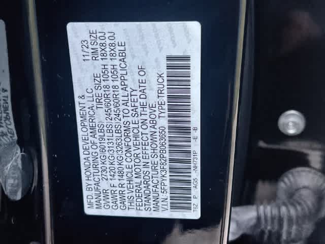 Used 2023 Honda Ridgeline Black Edition image 22