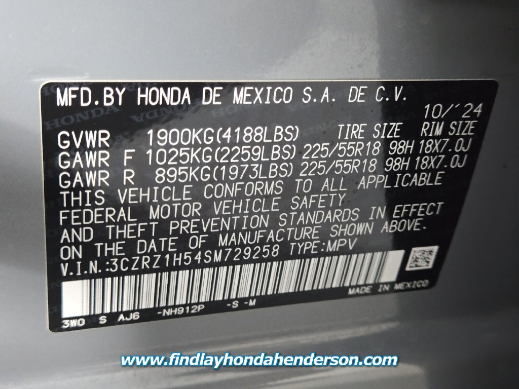Used 2025 Honda HR-V Sport image 13