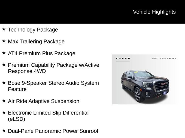 Used 2024 GMC Yukon XL AT4 w/ AT4 Premium Plus Package AWD/4WD image 6