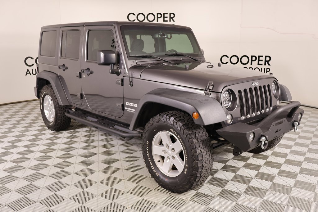 Used 2017 Jeep Wrangler Unlimited Sport w/ Quick Order Package 24S