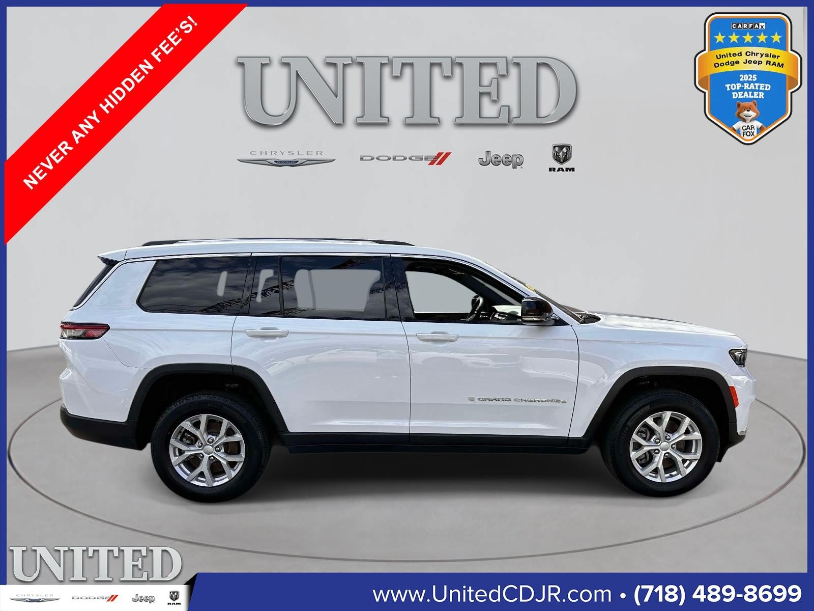 Used 2023 Jeep Grand Cherokee L Limited AWD/4WD image 2