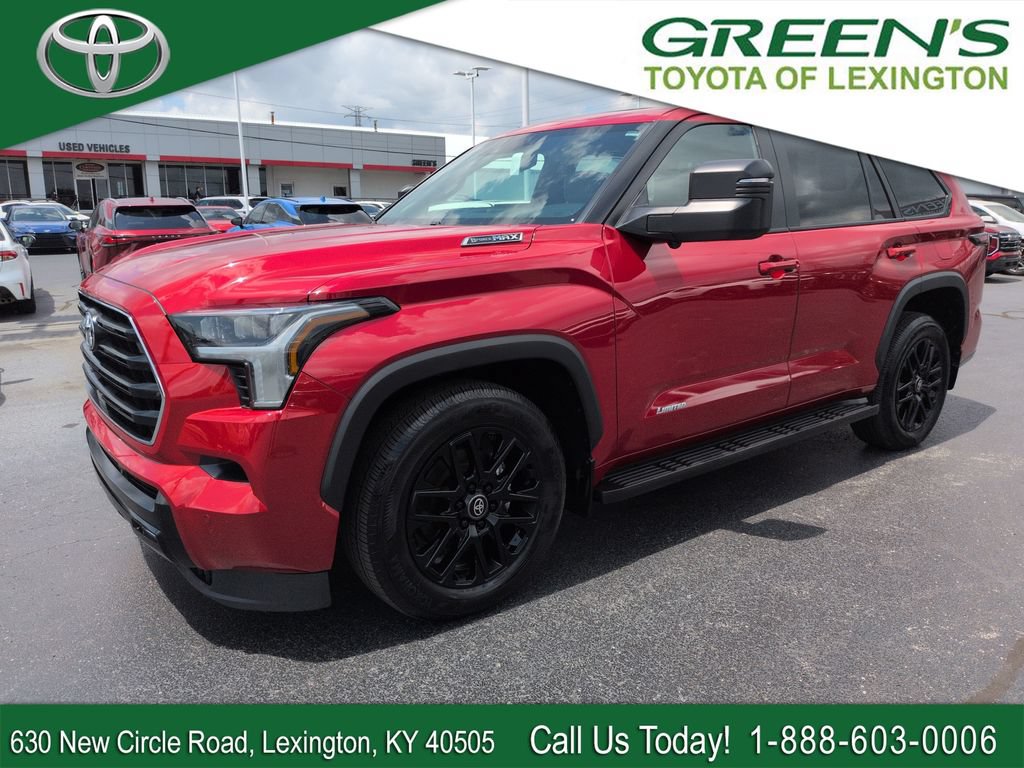Certified 2025 Toyota Sequoia Limited w/ Tow Technology Package